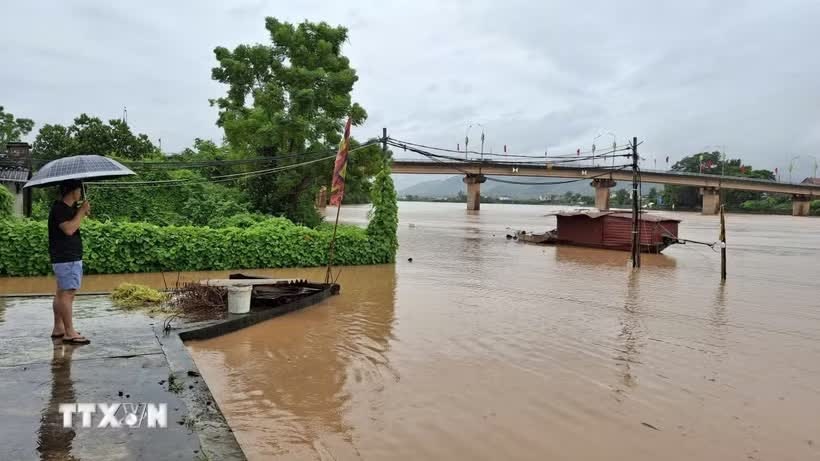 Bắc Ninh phát lệnh báo động lũ cấp 3 trên sông Lục Nam và sông Thương