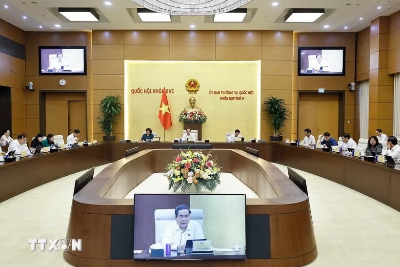 Ủy ban Thường vụ Quốc hội ban hành nghị quyết về công tác nhân sự, tổ chức