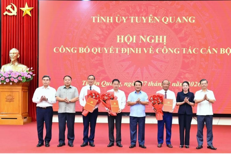 Ban Bí thư chỉ định 3 nhân sự tại Tuyên Quang