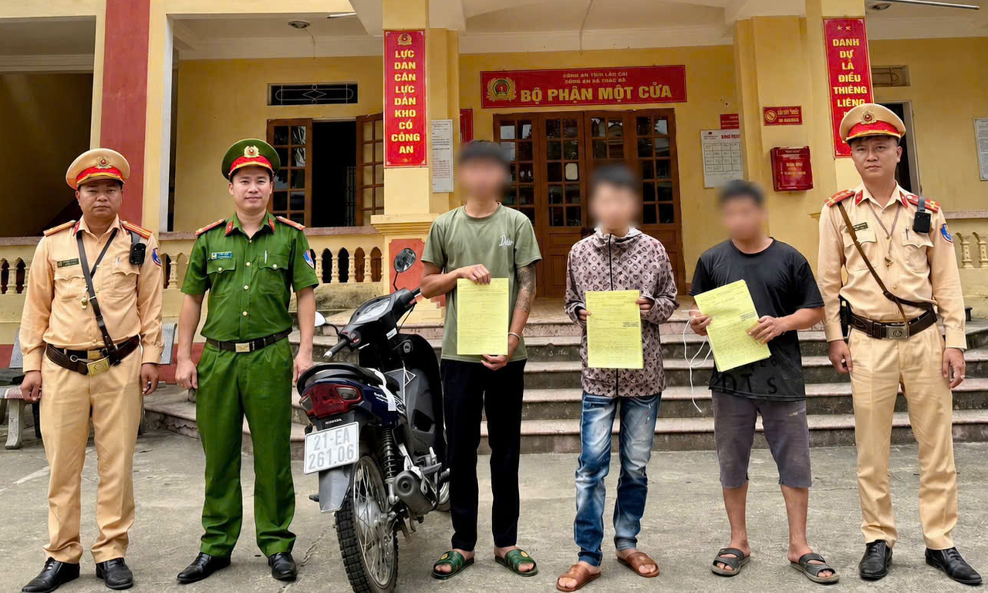 Không bằng lái vẫn 'đánh võng', nam thanh niên bị phạt