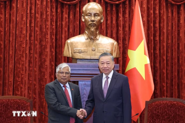 Tổng Bí thư, Chủ tịch nước Tô Lâm tiếp Đại sứ Bangladesh tại Việt Nam