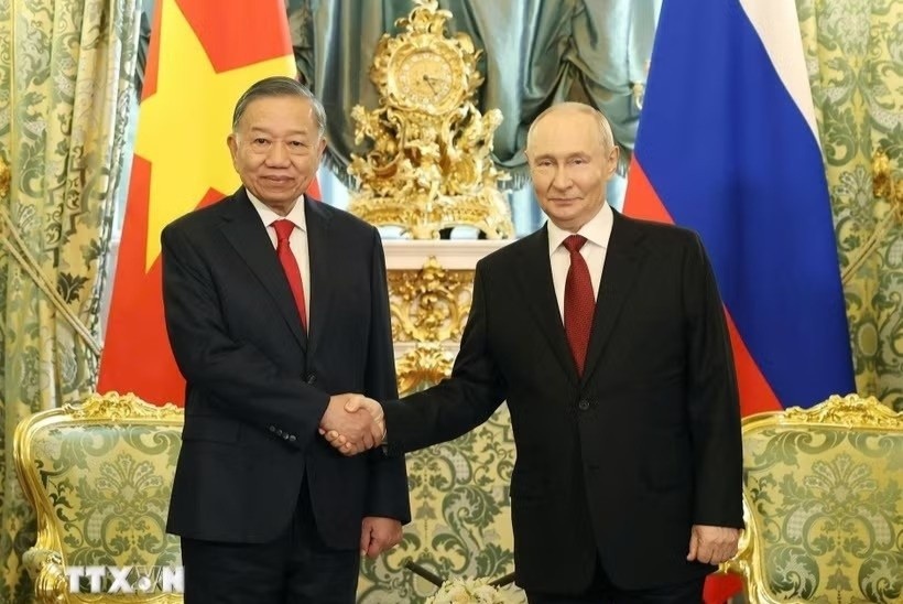 Tổng Bí thư, Chủ tịch nước Tô Lâm hội đàm với Tổng thống Nga Putin