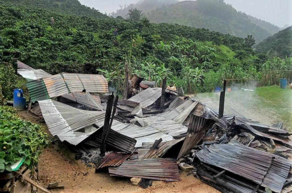 Cháy nhà ở Lâm Đồng, 3 mẹ con tử vong