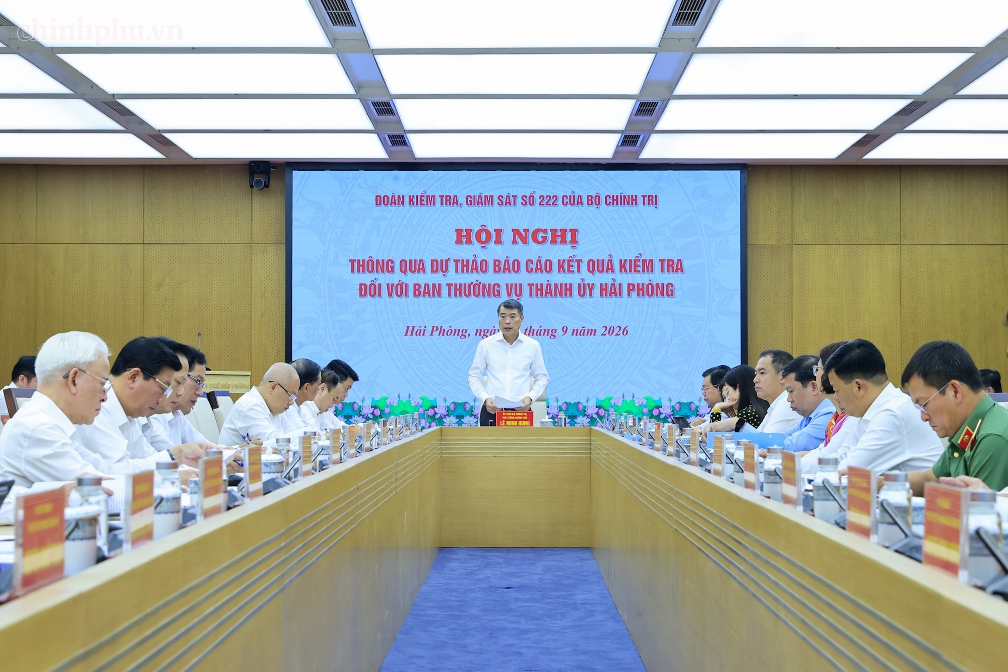 Thủ tướng L&ecirc; Minh Hưng ảnh 2