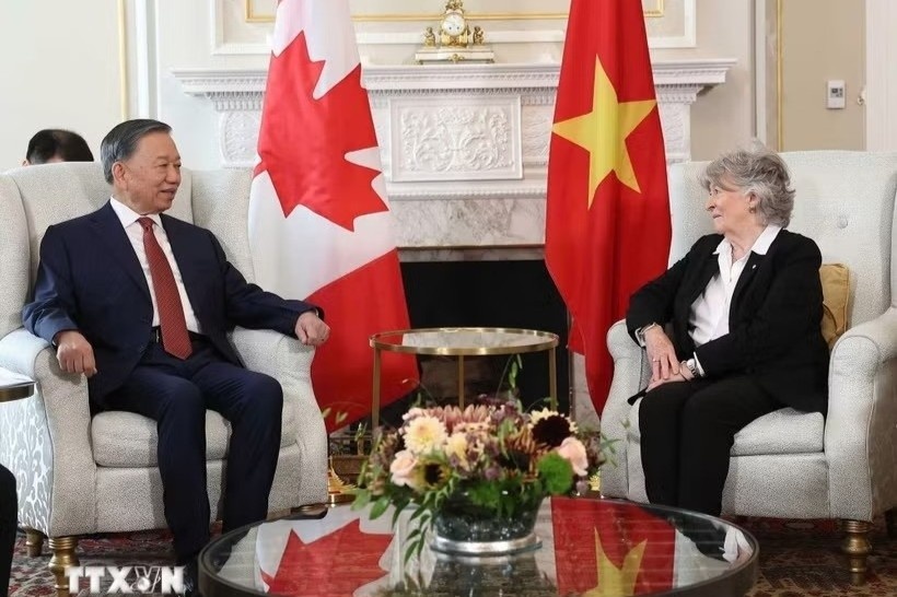 Tổng Bí thư, Chủ tịch nước hội kiến với Toàn quyền Canada