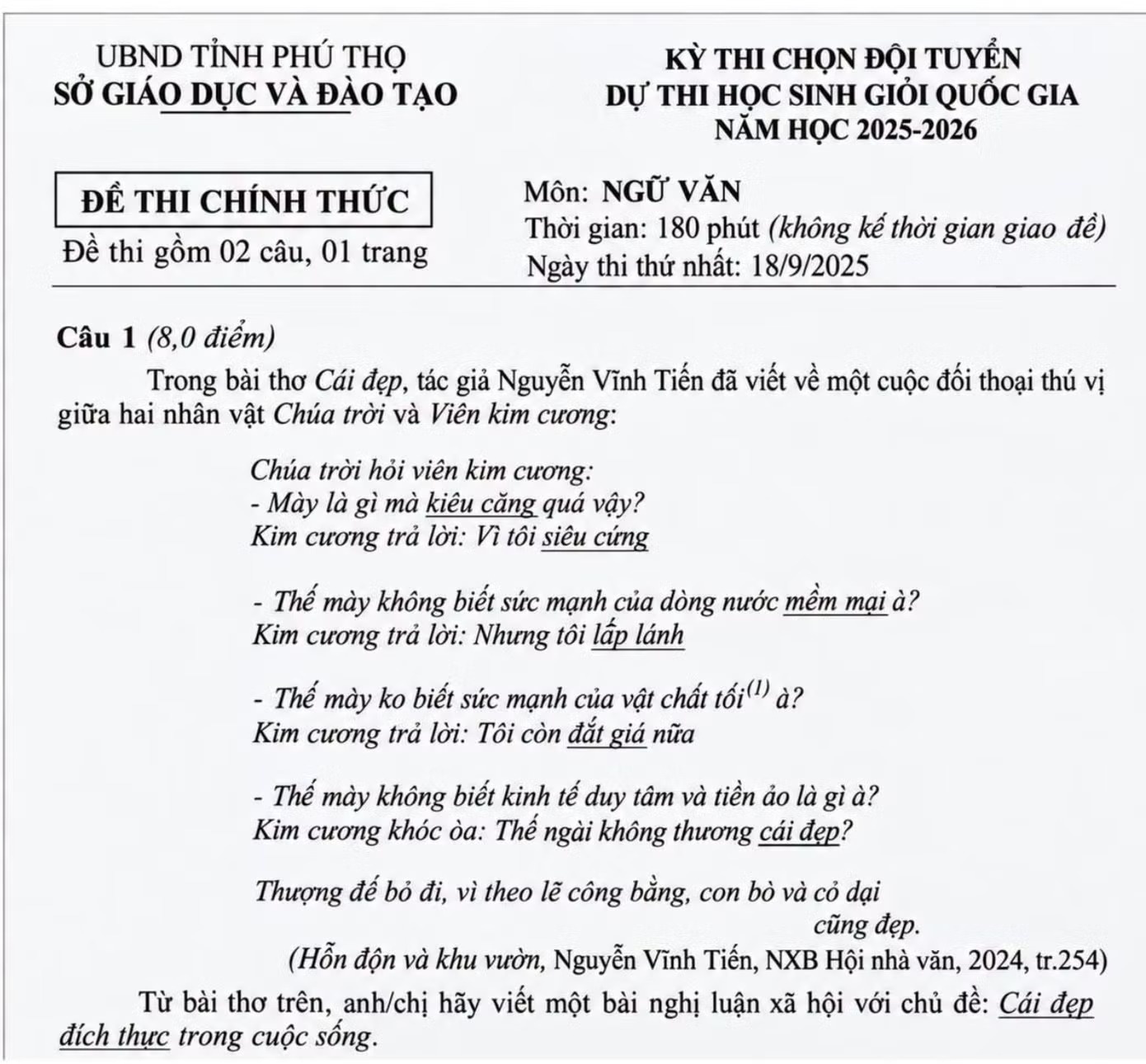 Cái đẹp ảnh 1 Cái đẹp ảnh 1