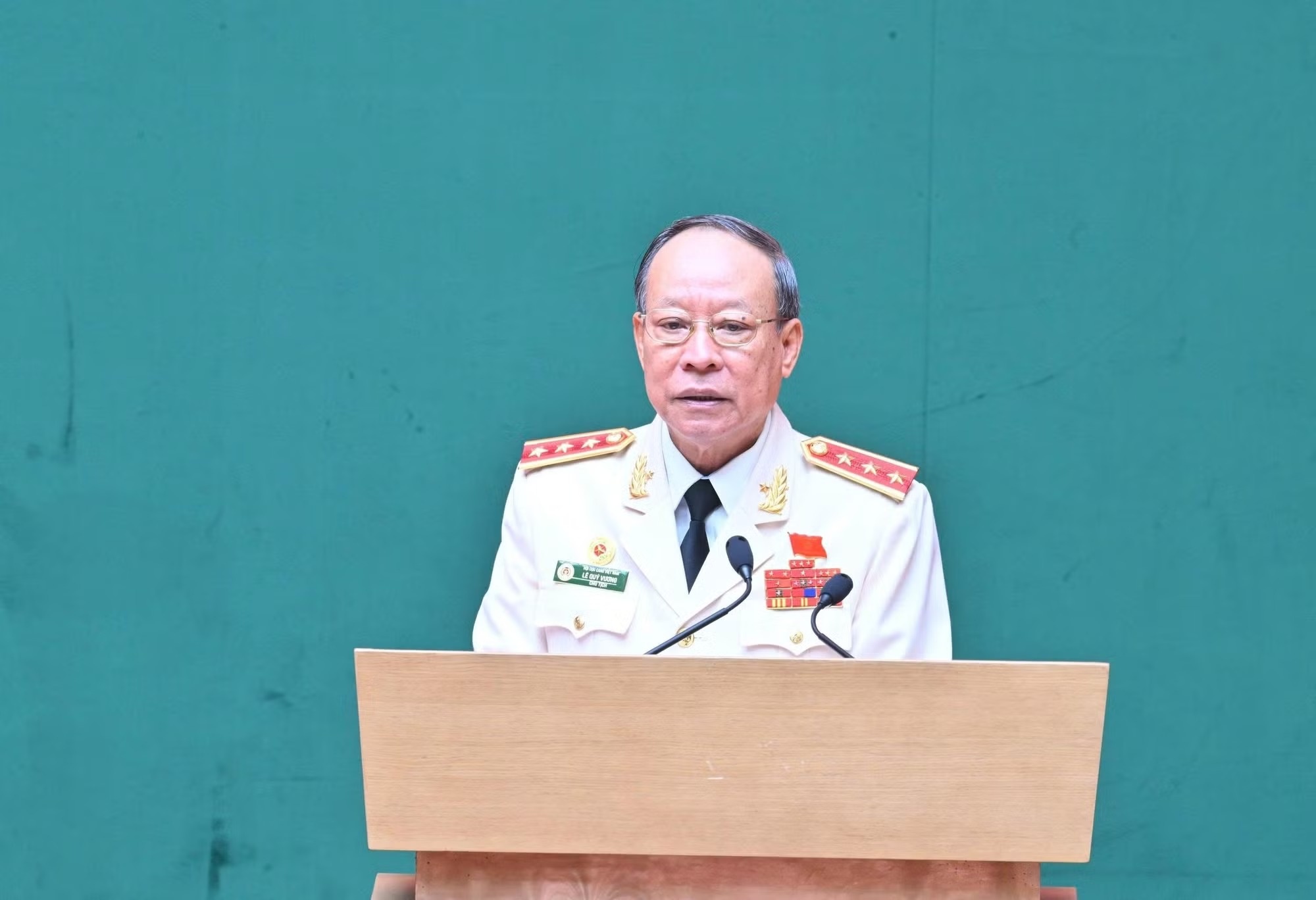 Thượng tướng Lê Quý Vương tái đắc cử Chủ tịch Hội Cựu CAND Việt Nam