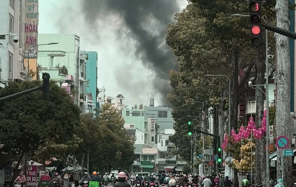 Cháy nhà ở TP.HCM