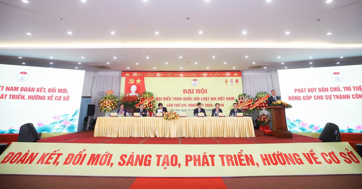 Đại hội đại biểu toàn quốc Hội Luật gia Việt Nam lần thứ XV: Đoàn kết - Dân chủ - Đổi mới - Hiệu quả - Phát triển