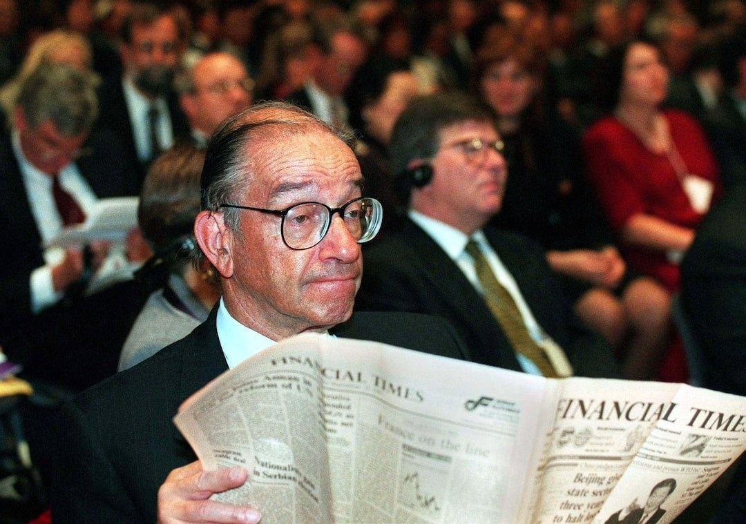 Thời kỳ Alan Greenspan trở thành biểu tượng của Phố Wall