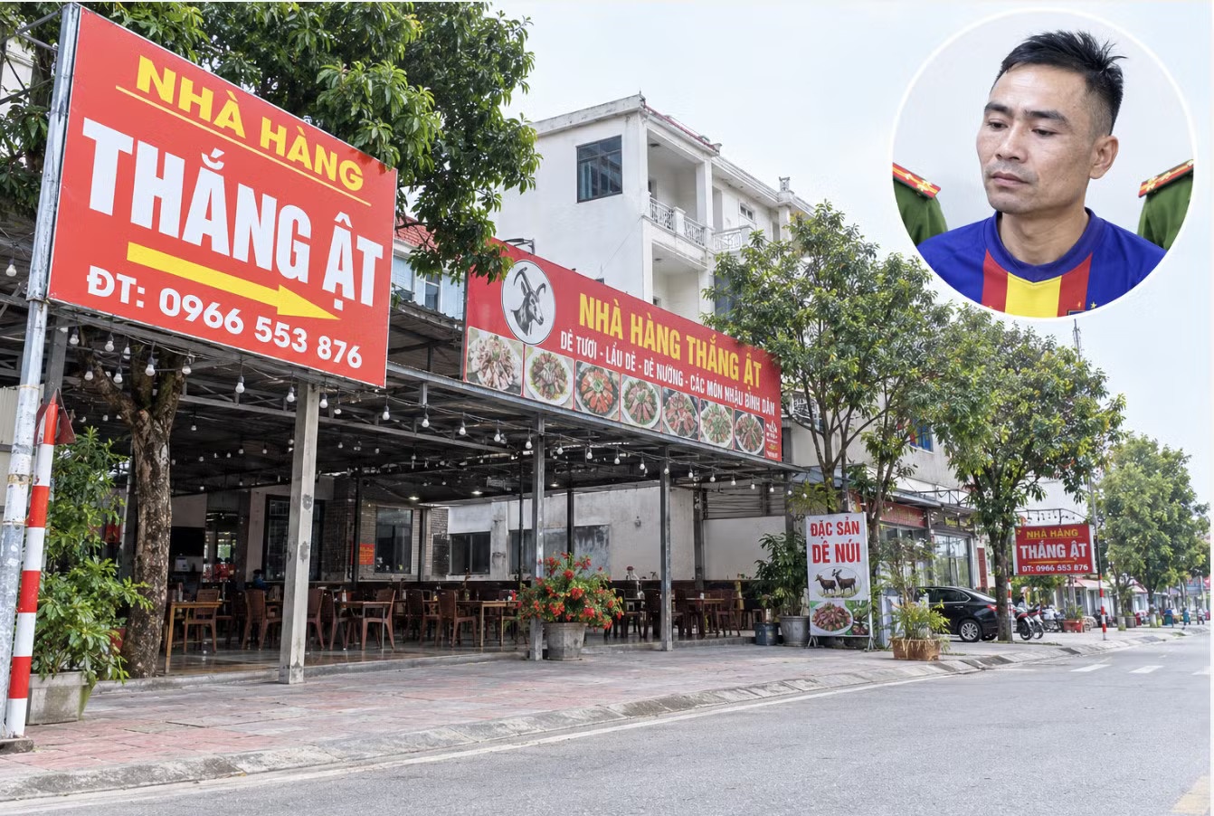 Nh&agrave; h&agrave;ng Cường D&ecirc;,  Ninh B&igrave;nh,  Va chạm x&ocirc; x&aacute;t ảnh 1