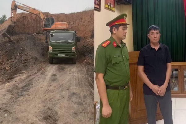 Khởi tố một giám đốc doanh nghiệp vi phạm về khai thác đất san lấp
