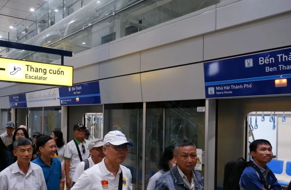 Metro số 1 TP.HCM hoạt động trở lại sau sự cố mất điện