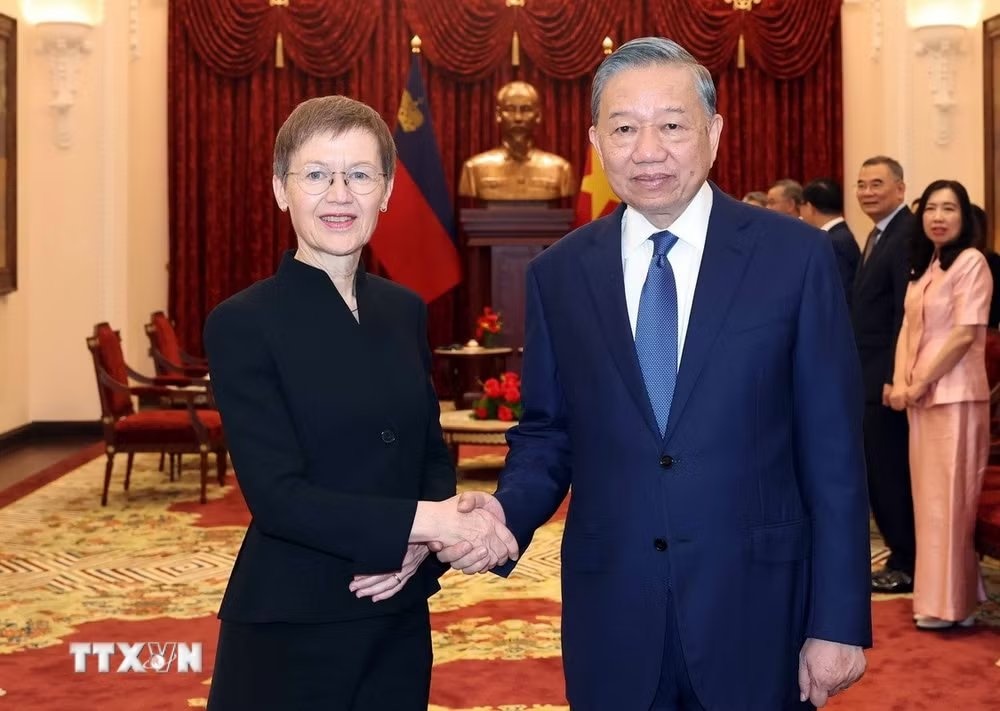 Tổng Bí thư, Chủ tịch nước Tô Lâm tiếp Thủ tướng Liechtenstein