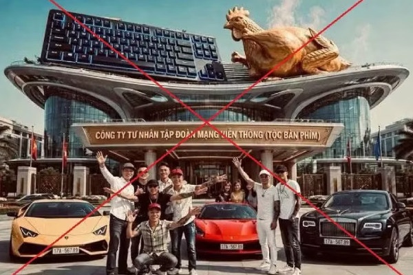 Một quản trị viên bị phạt vì đăng tin về 'giang hồ mạng Trường con'