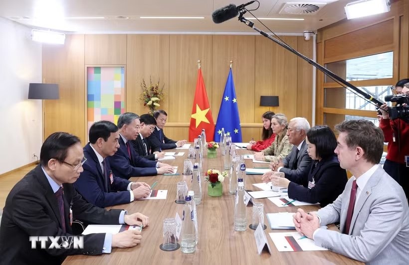 Việt Nam - EU nhất trí mở rộng hợp tác trong các lĩnh vực mới