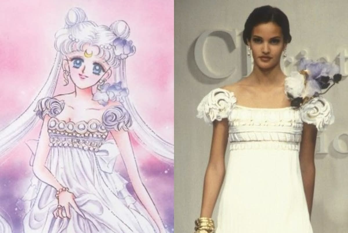 Dior, Chanel trong thế giới của Thủy thủ Mặt Trăng