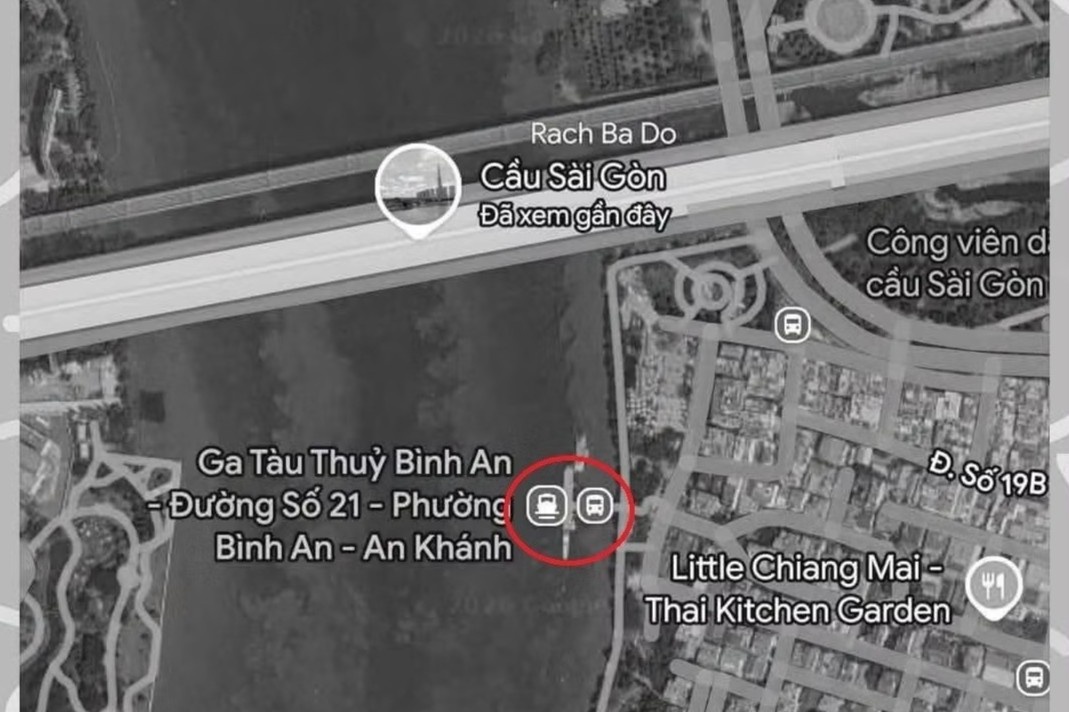 Thi thể phụ nữ trôi dạt bên sông Sài Gòn