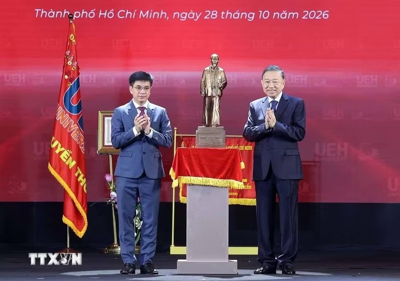 Tổng Bí thư, Chủ tịch nước dự Lễ kỷ niệm 50 năm thành lập ĐH Kinh tế TP.HCM
