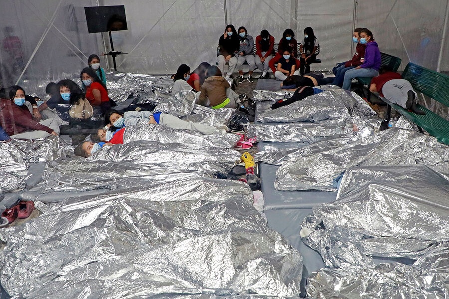 cuu Tong thong Trump tham bien gioi My-Mexico anh 2