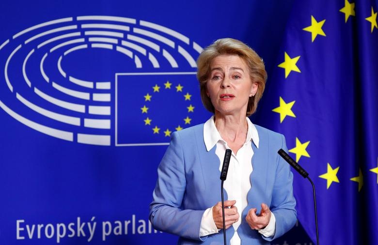 Ba von der Leyen keu goi chau Au danh gia lai quan he voi Trung Quoc hinh anh