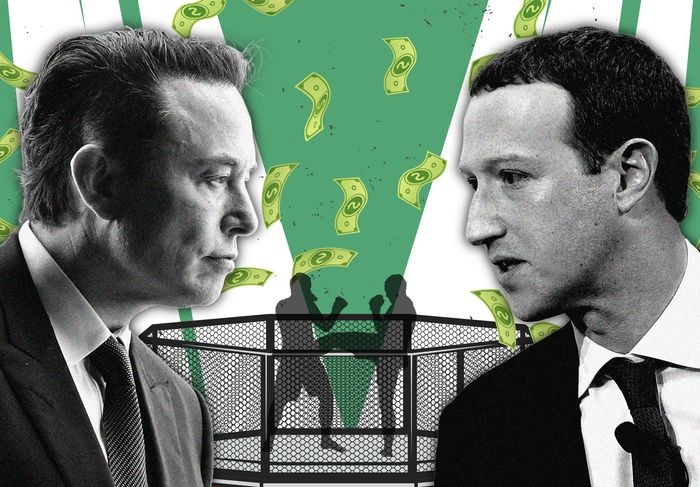 Moi an oan dang sau 'tran so gang' giua Musk va Zuckerberg hinh anh