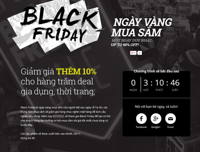 Nhung quang cao an theo Black Friday cua Viet Nam hinh anh
