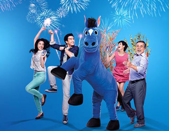 Nhung quang cao Tet 2014 gay sot hinh anh