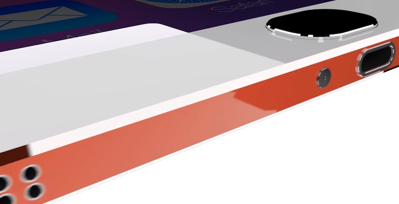 Mẫu iPhone này “độc” ở chỗ có hình nền trong suốt để người dùng xem được quang cảnh phía trước khi đang sử dụng điện thoại.