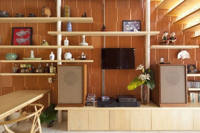 Nha 27m2 khong vach ngan o Sai Gon hinh anh