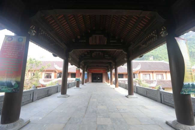 Công trình được thiết kế theo phong cách Á đông cổ điển với tổng diện tích lên tới 20.000m2.