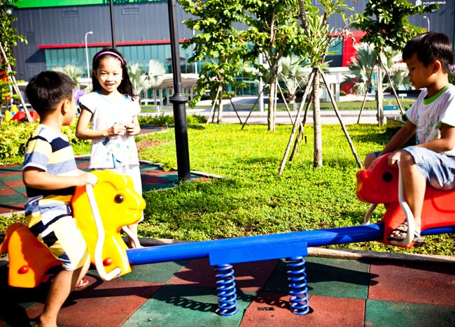 Đây giống như một công viên điều hòa cho khu vực trung tâm thành phố.