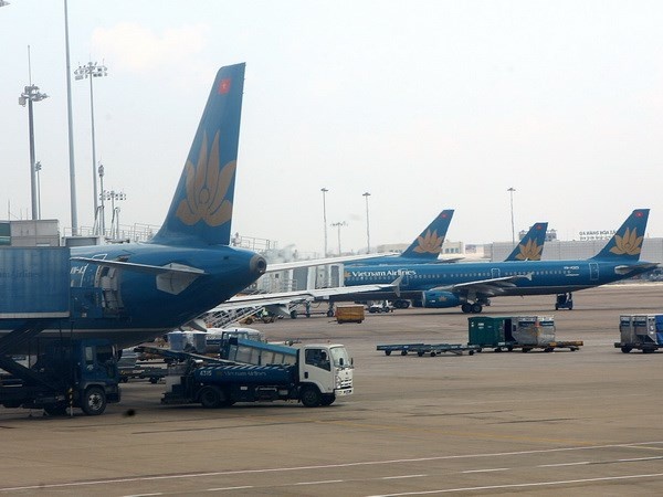 Vu gian khoan Hai Duong-981 anh huong hoat dong hang khong hinh anh