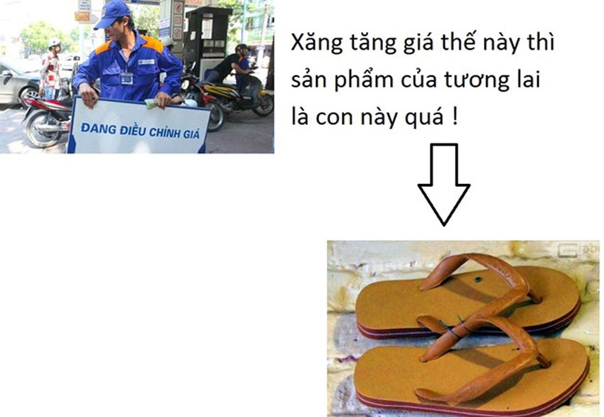 Cái kết của những lần tăng giá xăng. Theo thống kê, chỉ sau nửa năm, giá xăng đã tăng 4 lần, cao hơn mức giá ngày 1/1 là 1.430 đồng, lên mức cao kỷ lục 25.640 đồng/lit.