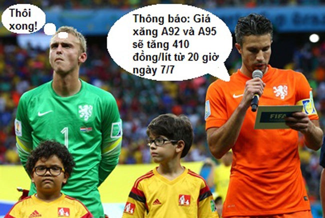Cu dan mang che anh xang tang gia voi World Cup hinh anh