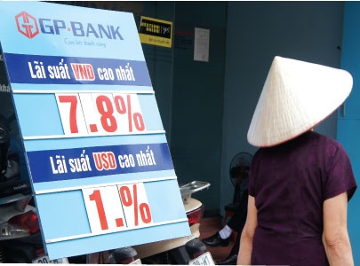 Ngan hang: Het an vay den an dong hinh anh