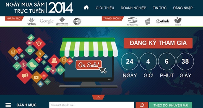 Ra mat website 'Ngay mua sam truc tuyen' cho nguoi Viet hinh anh