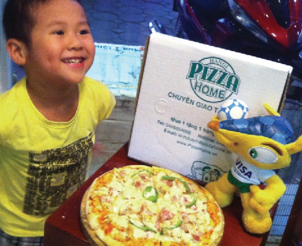 Hoàng Tùng – người sáng lập và là CEO của chuỗi nhà hàng Pizza Home.