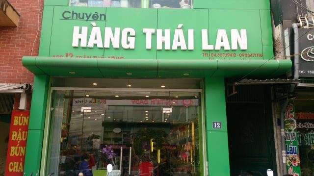 Hang noi truoc suc ep hang Thai hinh anh