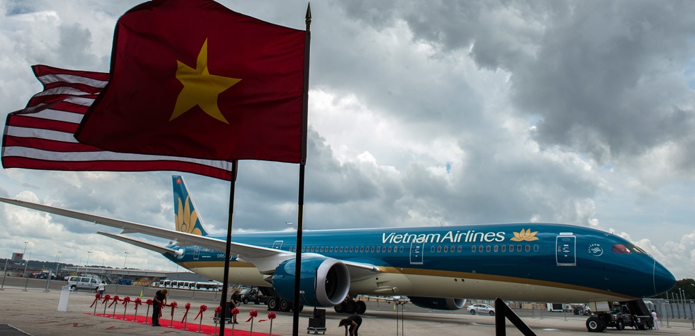 Vietnam Airlines tiep nhan 'giac mo bay' tai My hinh anh