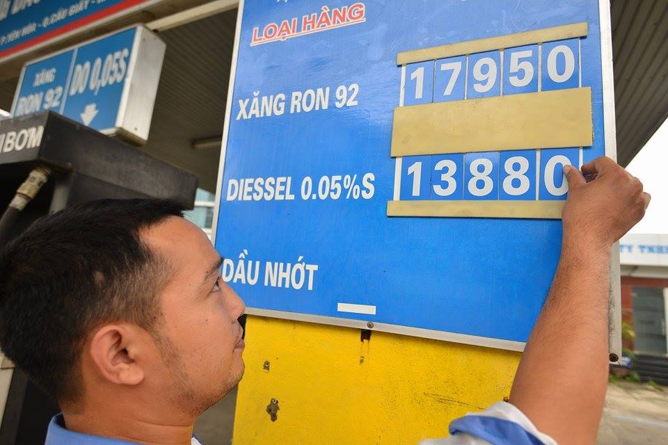 Gia xang tang tu 15h hinh anh