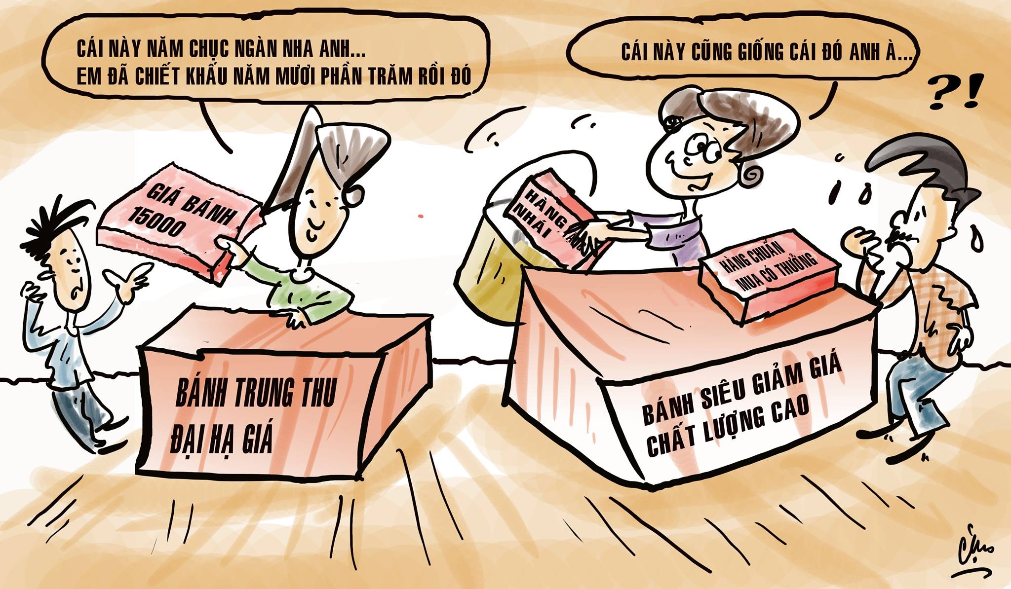 Hi hoa: Ma tran banh trung thu giam gia hinh anh