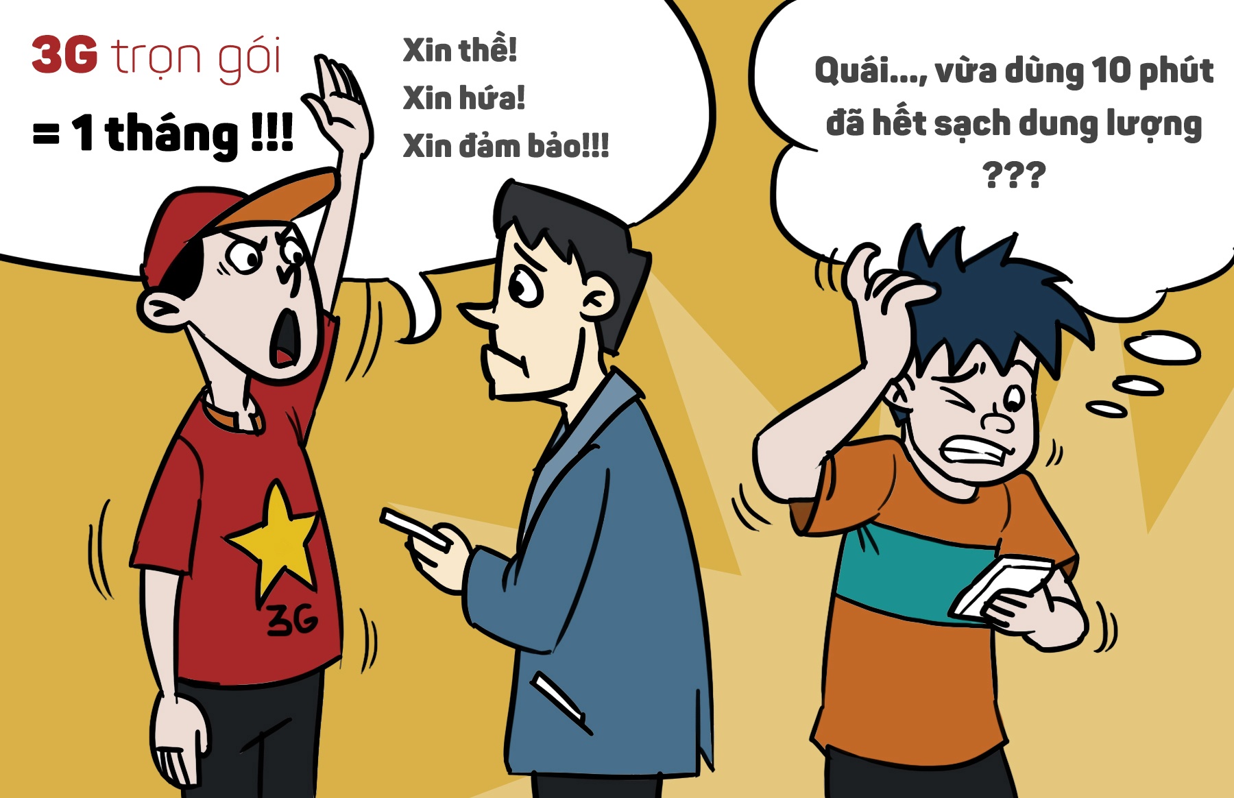 Hi hoa: Mau thuan kho giai cua nha mang va nguoi dung 3G hinh anh