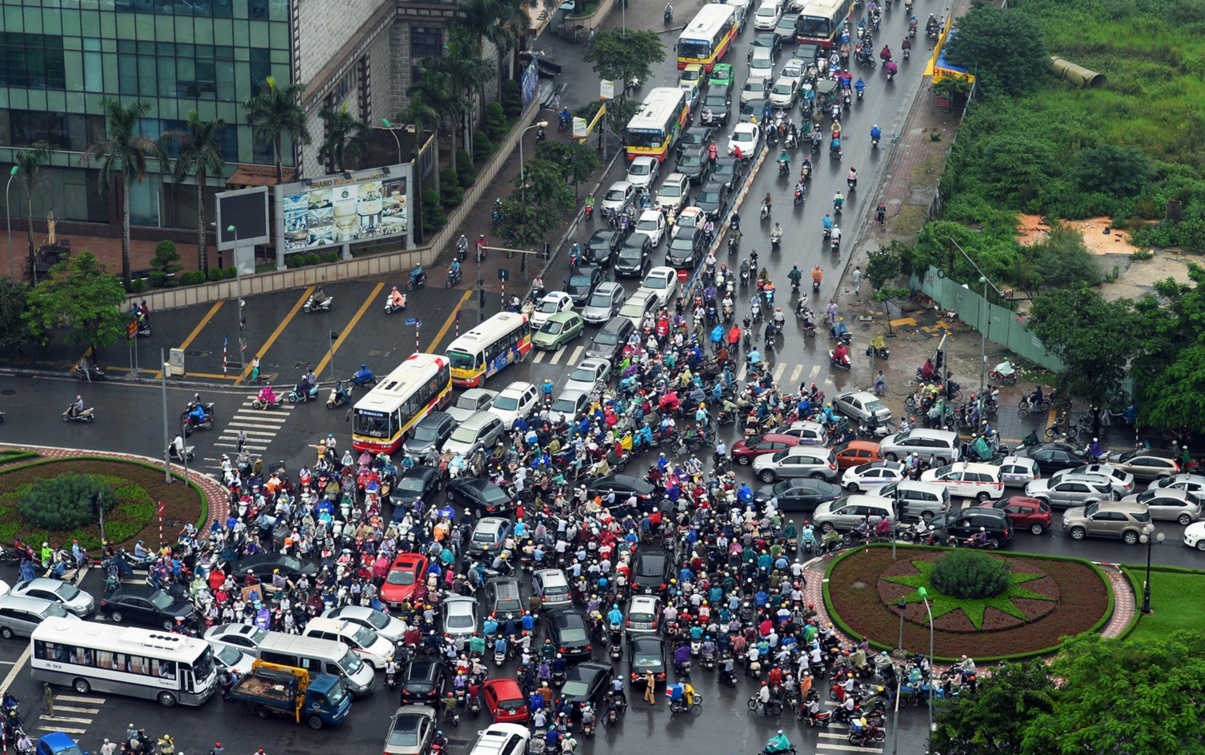 Ha Noi, TP HCM duoc quyen han che phuong tien ca nhan hinh anh