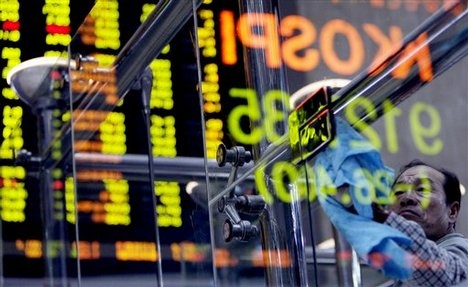 Trieu Tien thu hat nhan, co phieu quan su Han Quoc tang manh hinh anh