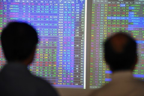 Co phieu ngan hang keo Vn-Index tang diem hinh anh