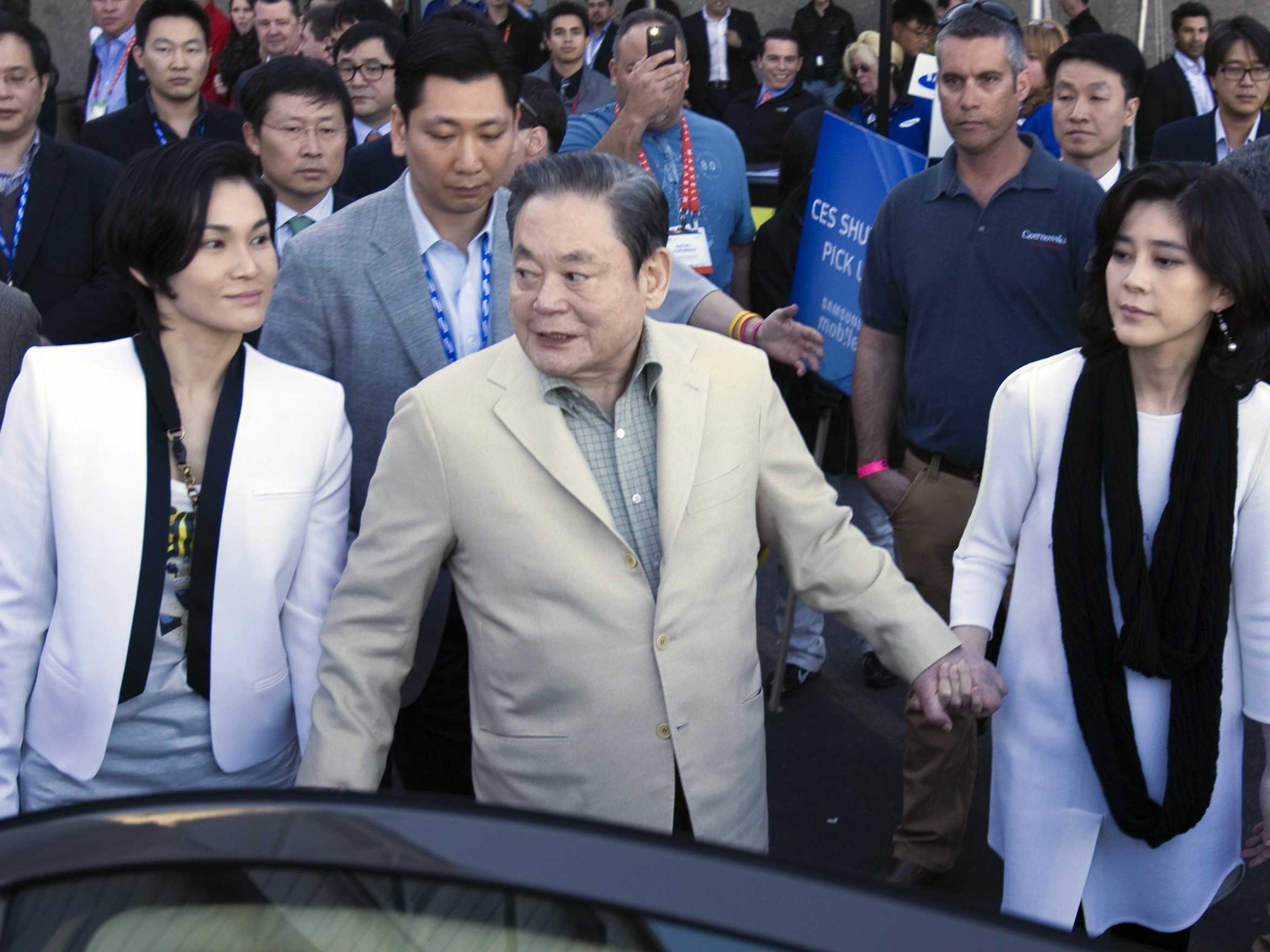 Gia dinh Samsung giau co nhat Han Quoc hinh anh