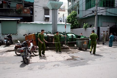 Truy duoi ke va quet xe, nam thanh nien bi dam chet hinh anh