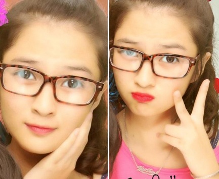 Nu sinh truong chuyen Le Hong Phong xinh nhu hot girl hinh anh