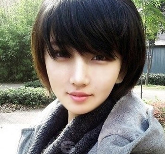 'My nu toc ngan' - Nu sinh dep nhat DH Su pham Hoa Trung hinh anh